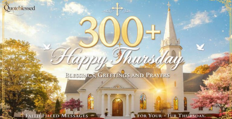 300+ Happy Thursday Blessings, Greetings and Prayers