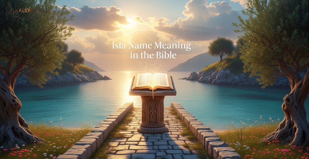 Isla Name Meaning in Bible