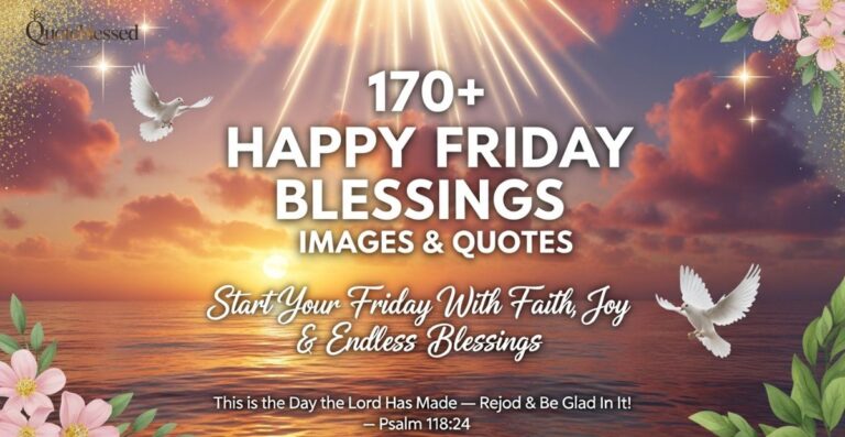 170+ Happy Friday Blessings Images & Quotes