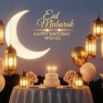🌙 Eid Mubarak and Happy Birthday Wishes: Celebrate a Special Day Twice! 🎂✨